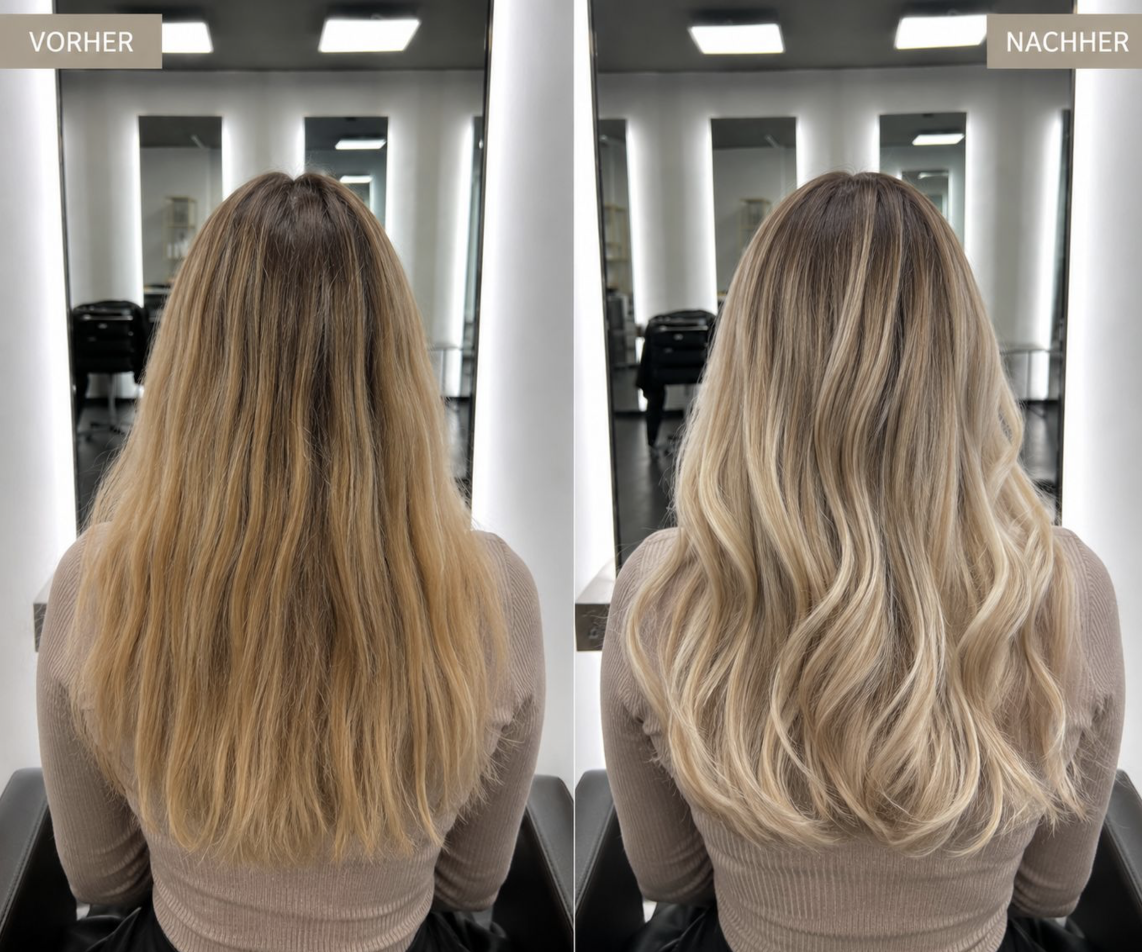 Vorher Nachher Farbe – Friseur München Pasing
